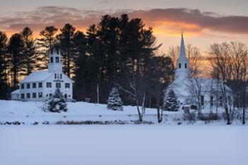 Winter Sunset | Obraz na stenu