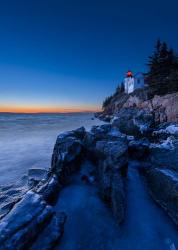 Bass Harbor Blues - Vertical | Obraz na stenu