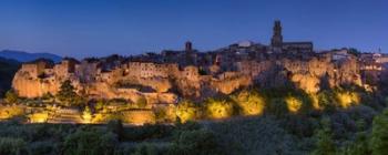 Lights on Pitigliano - Panorama | Obraz na stenu