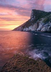 Ligurian Sunset - Vertical | Obraz na stenu