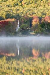 The Little White Church - Vertical | Obraz na stenu