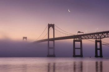 Moon Over Fog | Obraz na stenu