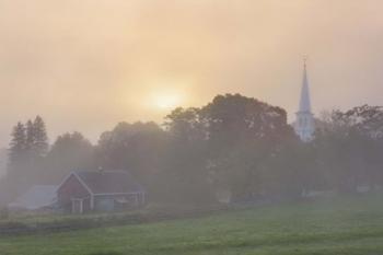 Sunup In Fog | Obraz na stenu