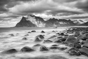 Ghostly Rocks BW | Obraz na stenu