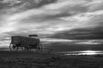 The Wagon BW | Obraz na stenu