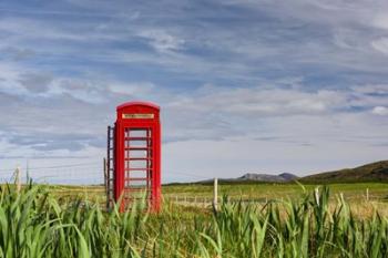 Pastoral Phone Box | Obraz na stenu