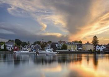 Sunset on the Piscataqua | Obraz na stenu