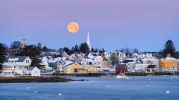 Coastal Moon | Obraz na stenu