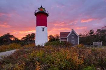 Autumn at Nauset Light | Obraz na stenu