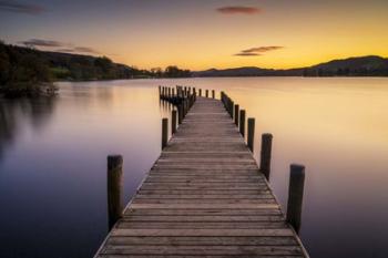 Jetty at Coniston Water | Obraz na stenu