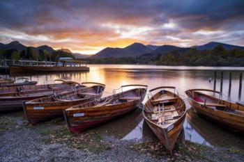 Sunset over Derwent Water | Obraz na stenu