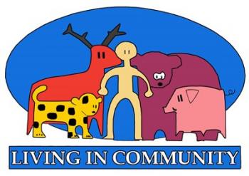 Living in Community | Obraz na stenu
