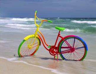 Rainbow Bike | Obraz na stenu