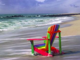 Rainbow Chair | Obraz na stenu