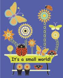 It's a Small World Flag | Obraz na stenu