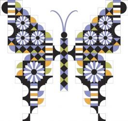 Dancing Swallowtail Butterfly | Obraz na stenu