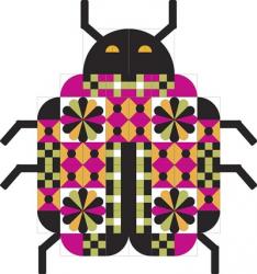 Modern Ladybug | Obraz na stenu