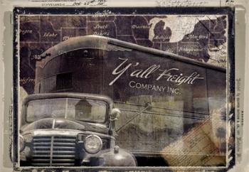 Y'all Freight Co | Obraz na stenu