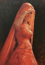 Lady in Red | Obraz na stenu