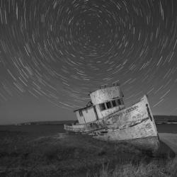 Point Reyes 1, Black and White | Obraz na stenu