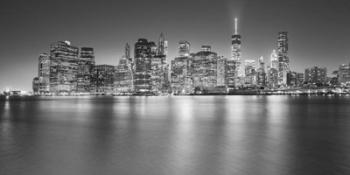 Manhattan Skyline Night 2 | Obraz na stenu