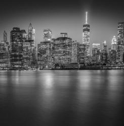 Manhattan Skyline Night 3 | Obraz na stenu