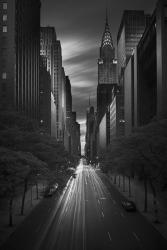 42st Sunset BW | Obraz na stenu