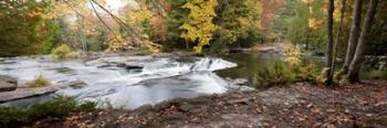 Bond Falls Panorama in Fall, Bruce Crossing, Michigan 09 | Obraz na stenu