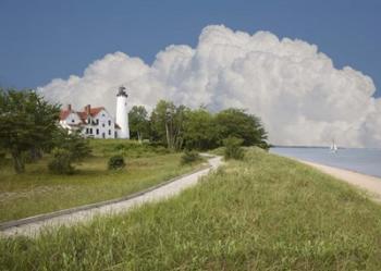 Pointoquois Lighthouse, Bay Mills, Michigan 08 | Obraz na stenu