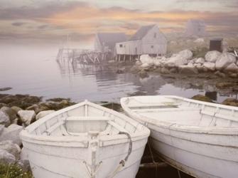 Two Boats at Sunrise, Nova Scotia 11 | Obraz na stenu
