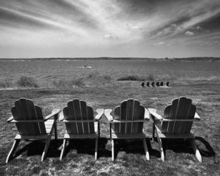 Four Chairs, Newport, Rhode Island 03 | Obraz na stenu