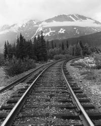 Railroad Tracks, Alaska 85 | Obraz na stenu