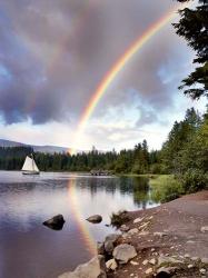 Sailing Under Rainbows, Oregon 97 | Obraz na stenu