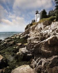 Bass Harbor Head Lighthouse & Foothill | Obraz na stenu