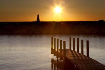 Ludington Sunset, Ludington, Michigan 12 | Obraz na stenu