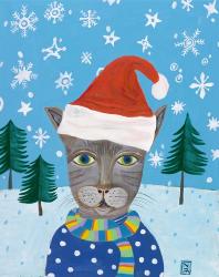 Holiday Cat | Obraz na stenu