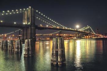 Moon Over Brooklyn | Obraz na stenu