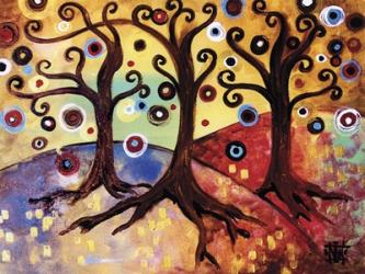 Tree Whimsy Of Three | Obraz na stenu