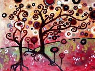 Swirling Tree Whimsy | Obraz na stenu