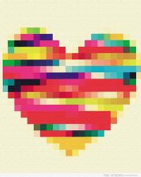 Rainbow Heart | Obraz na stenu