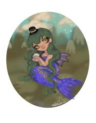 Emerald Mermaid | Obraz na stenu