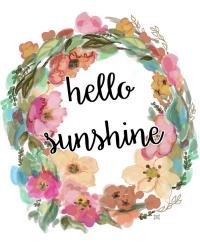 Hello Sunshine | Obraz na stenu