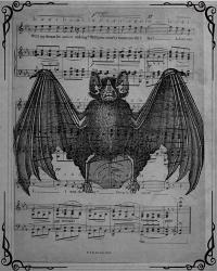 Vintage Bats 2 | Obraz na stenu