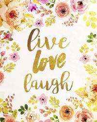 Live Love Laugh | Obraz na stenu