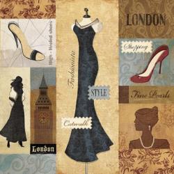 Couture Paris & London II | Obraz na stenu