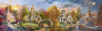 A Church for all Seasons | Obraz na stenu