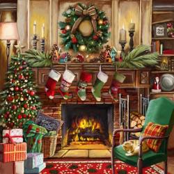 Fireside Christmas | Obraz na stenu