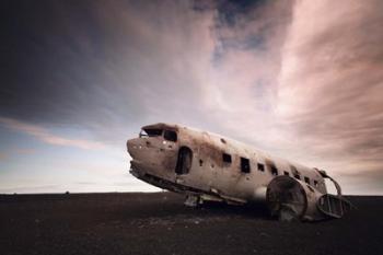 Iceland Plane Wreck | Obraz na stenu