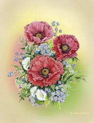 Bouquet of Poppies | Obraz na stenu
