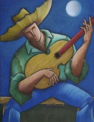 Jibaro Bajo La Luna | Obraz na stenu